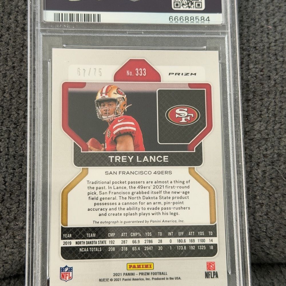 2021 Green Scope Auto Rookie Card - Signed - Picture 2 of 2